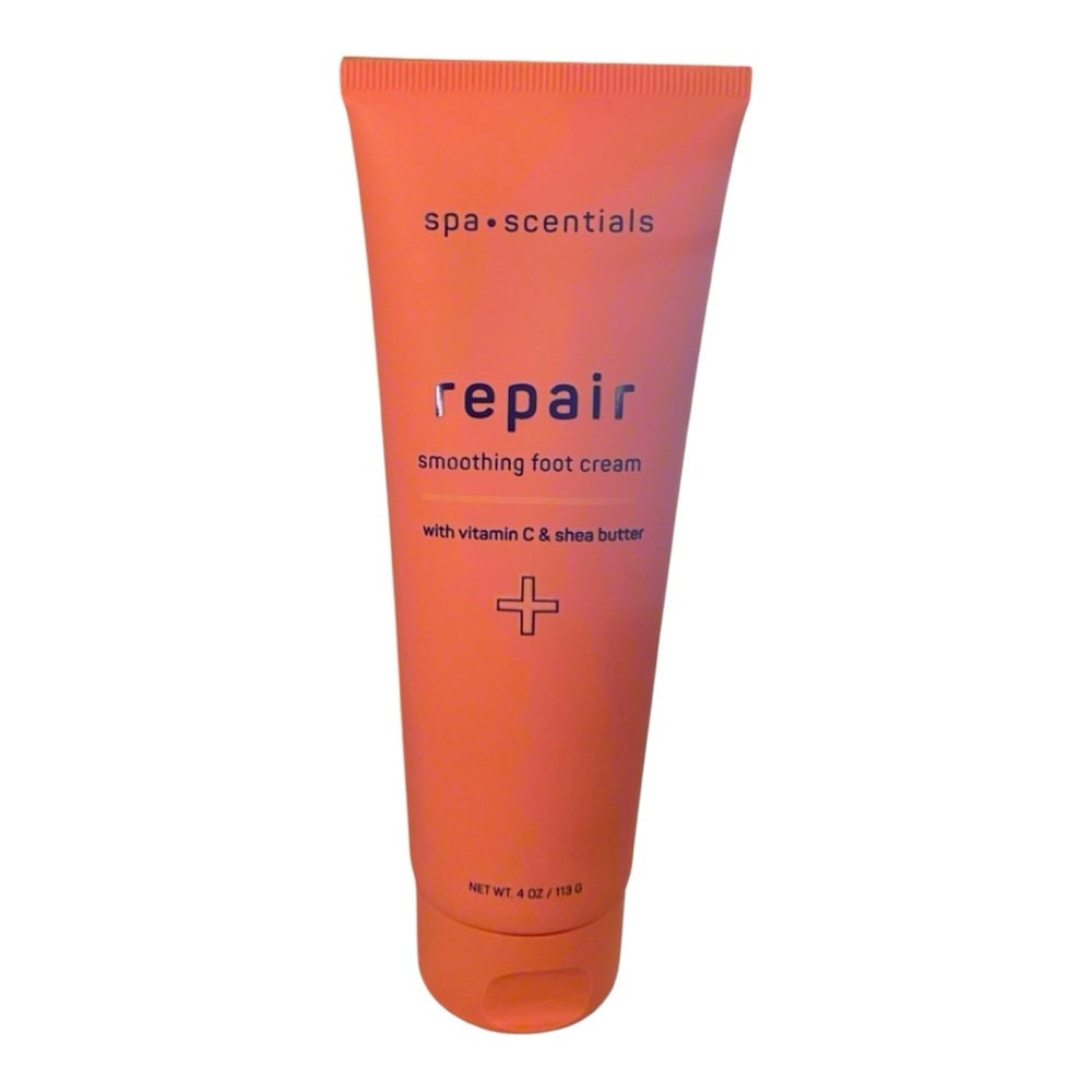 Spa Scentials Repair Smoothing Foot Cream w/ Vitamin C & Shea Butter NWT
